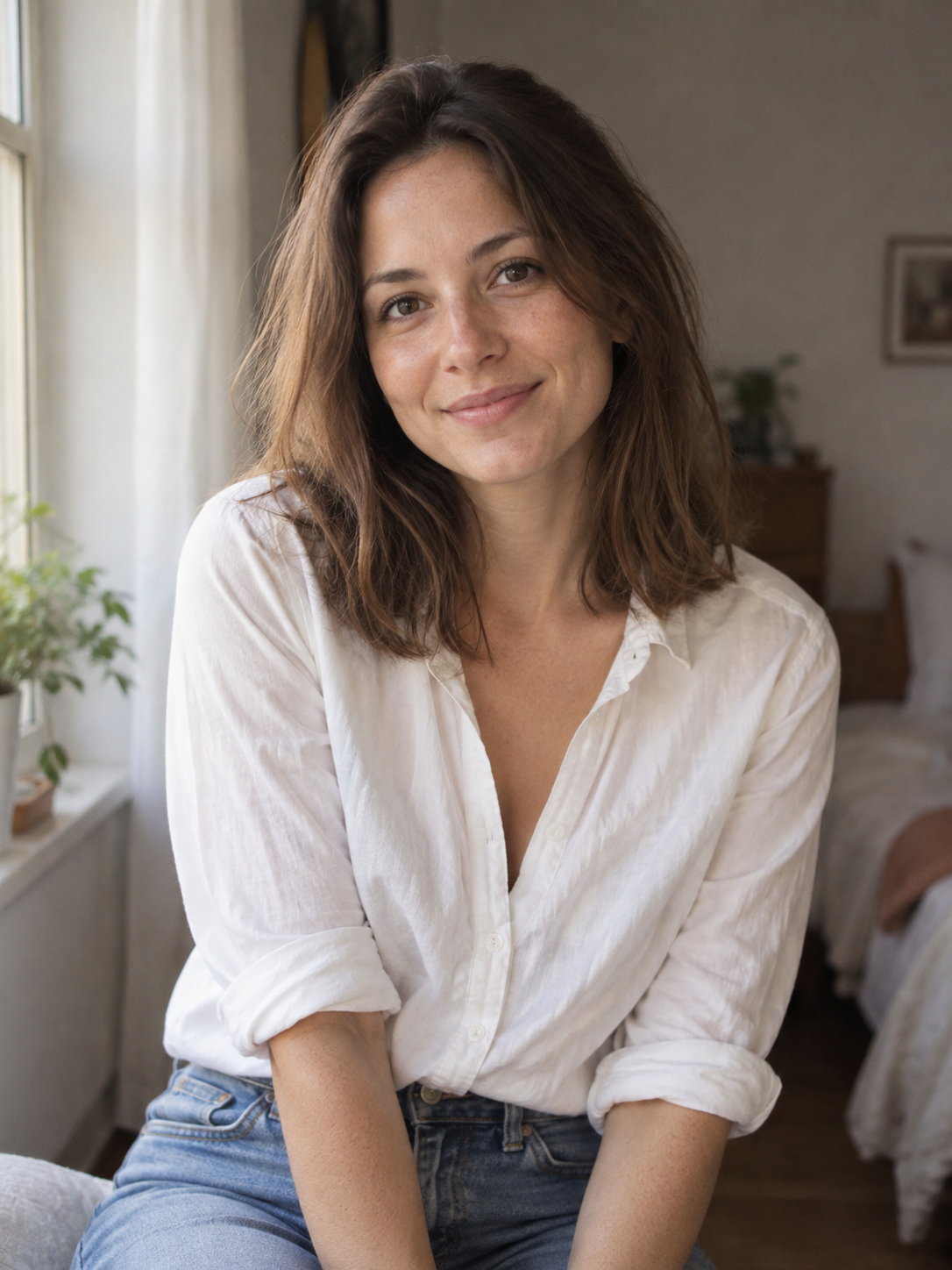 Portrait of a woman named Maria